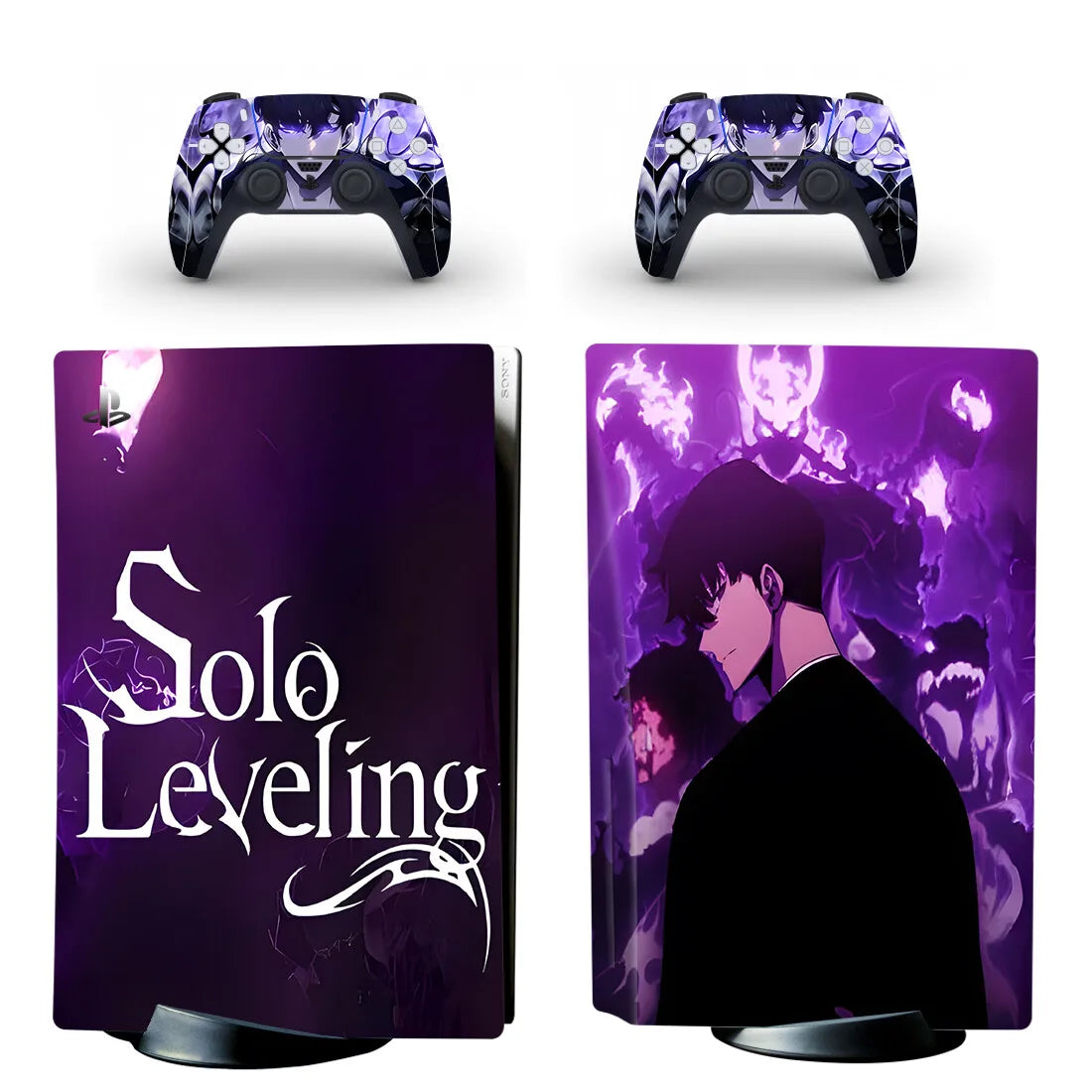 ⭐Solo Leveling Fundas PS5 Para Controles y Consola !!