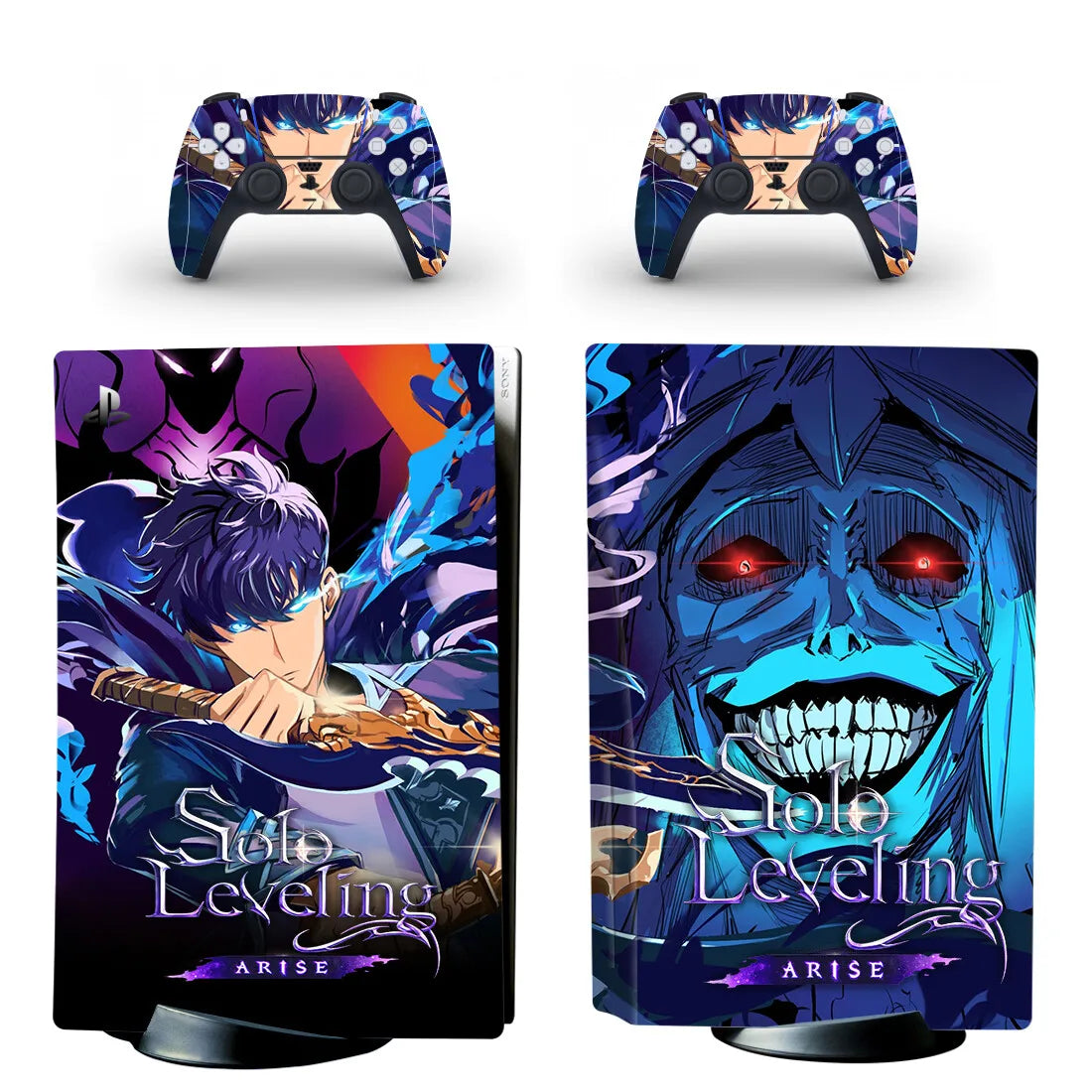 ⭐Solo Leveling Fundas PS5  Para Controles y Consola !!