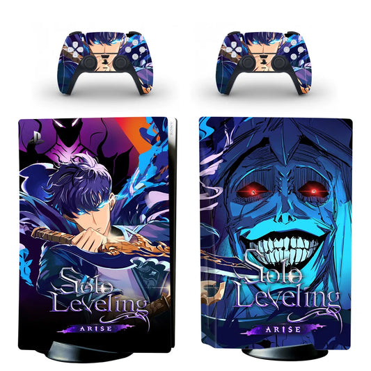 ⭐Solo Leveling Fundas PS5  Para Controles y Consola !!