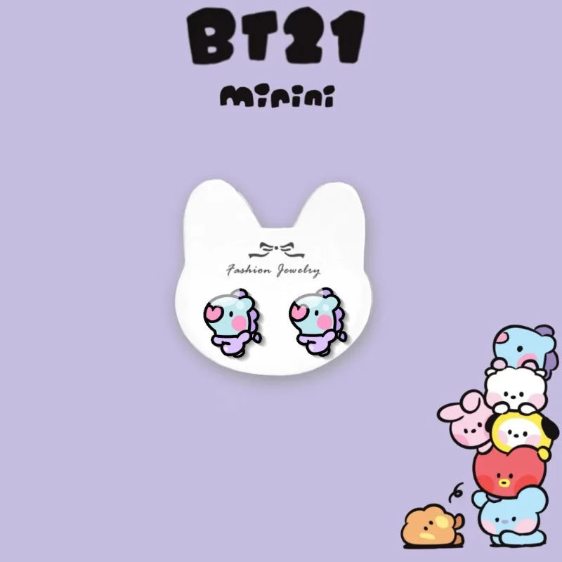 ⭐ Aretes  Clip Kawai x 2