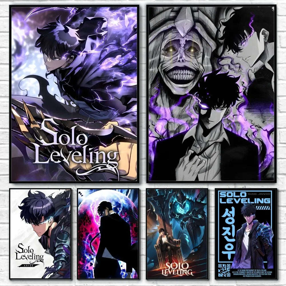 ⭐ Cuadro Poster  Solo Leveling