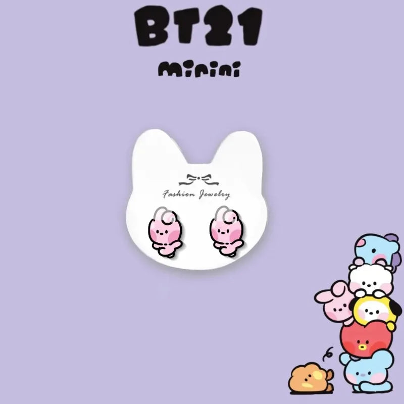 ⭐ Aretes  Clip Kawai x 2