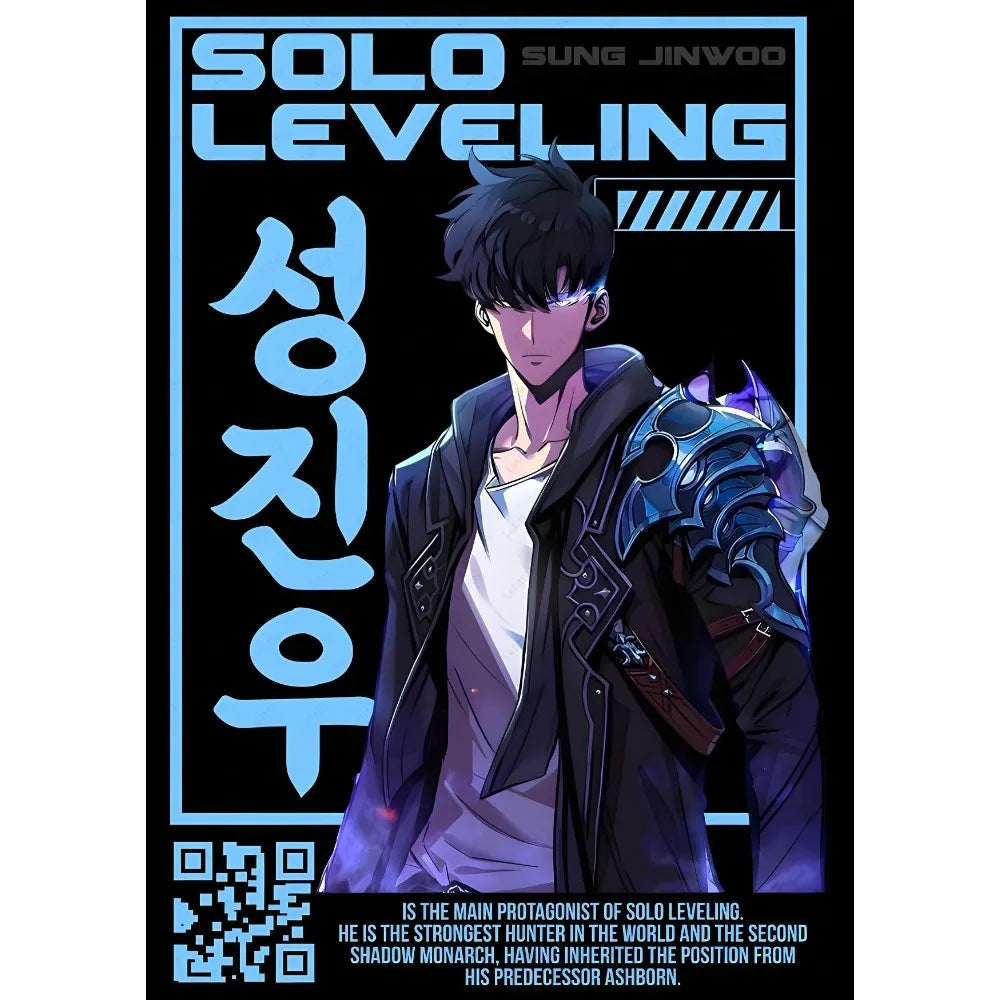 ⭐ Cuadro Poster  Solo Leveling