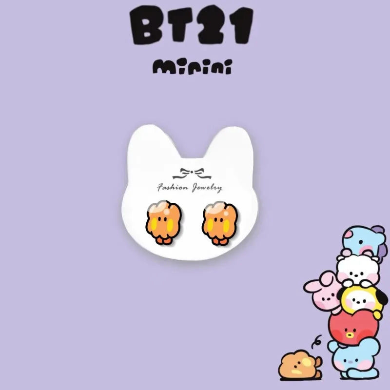 ⭐ Aretes  Clip Kawai x 2