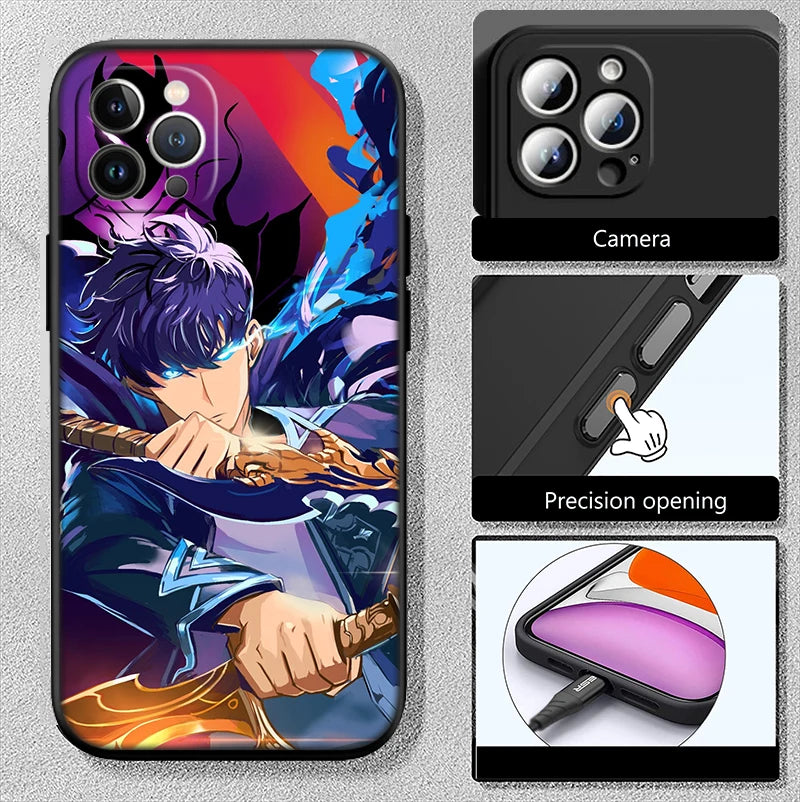 📱 ⚡Case S-Solo Leveling Para Xiaomi Models  📱 ⚡