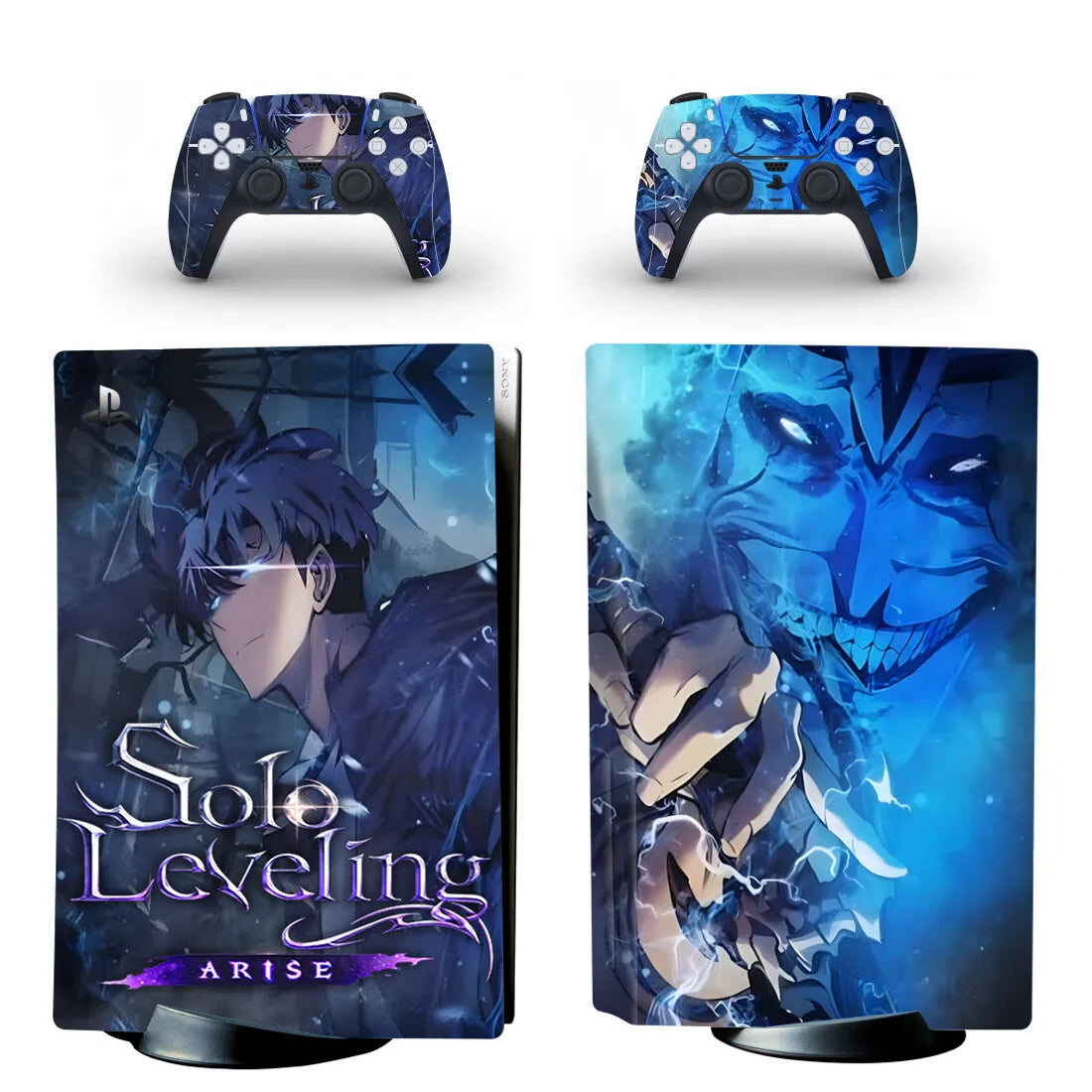 ⭐Solo Leveling Fundas PS5  Para Controles y Consola !!