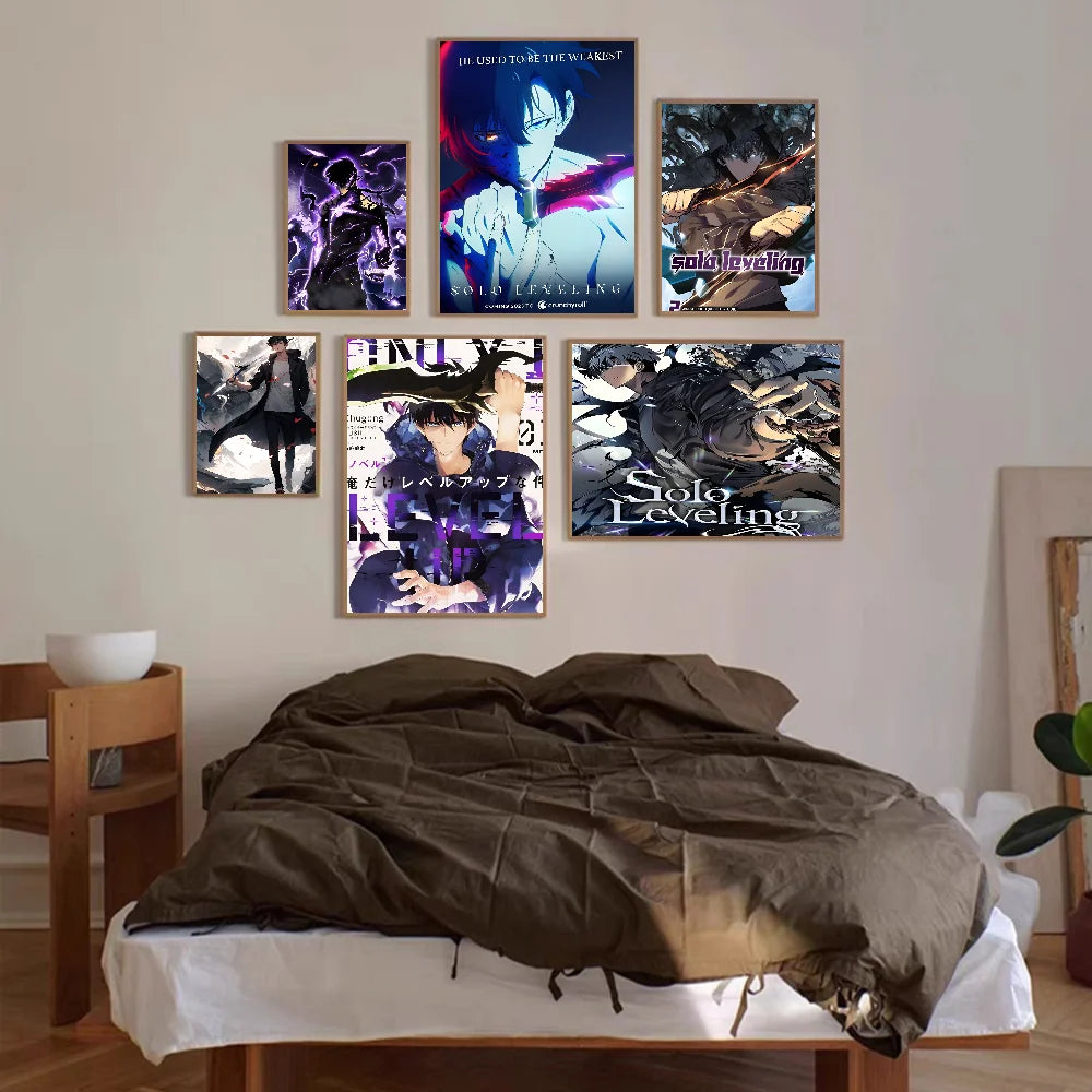 ⭐Cuadro S-Solo L-Leveling  Edicion Limitada