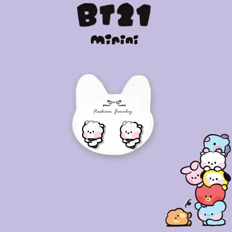 ⭐ Aretes  Clip Kawai x 2