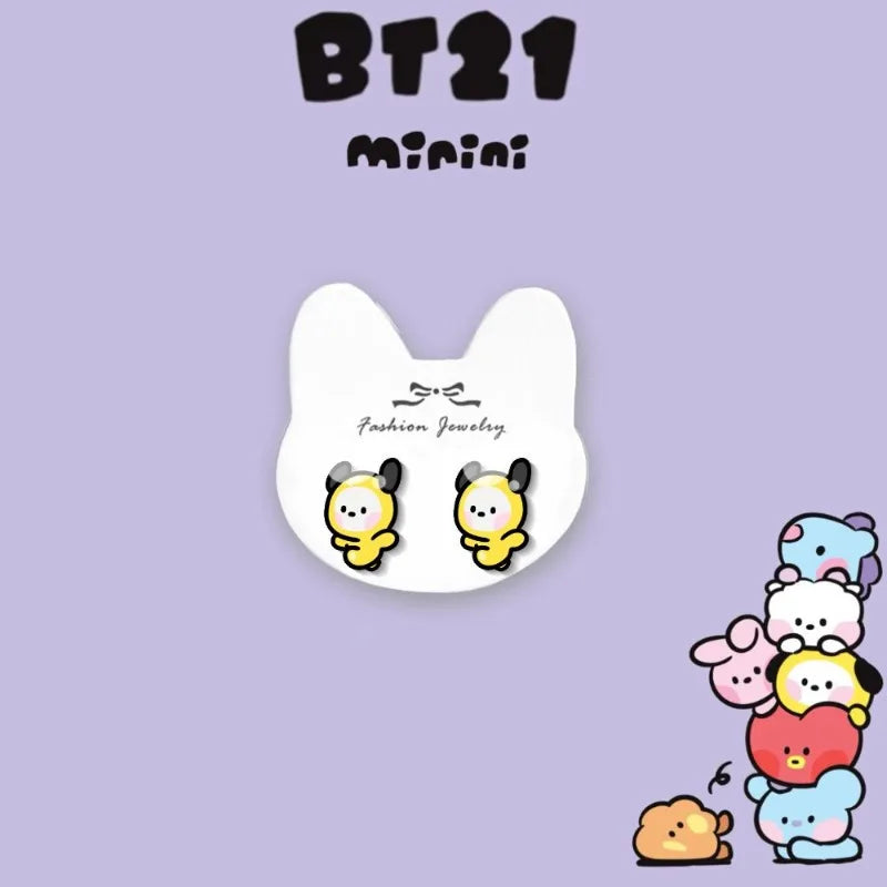 ⭐ Aretes  Clip Kawai x 2