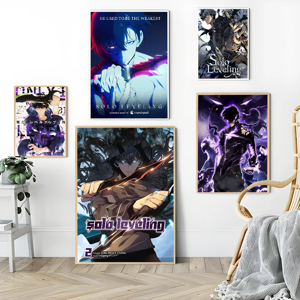 ⭐Cuadro S-Solo L-Leveling  Edicion Limitada