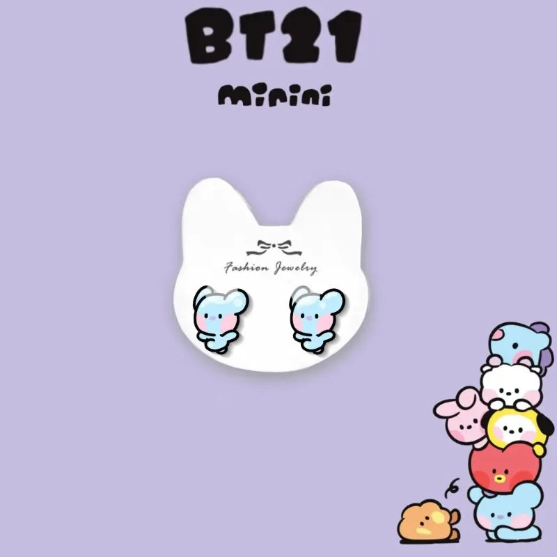 ⭐ Aretes  Clip Kawai x 2